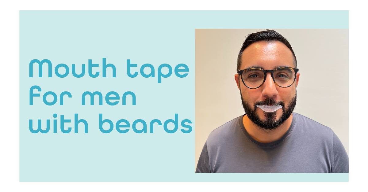 Mouth Tape for Beards and Facial Hair, Dryft Sleep