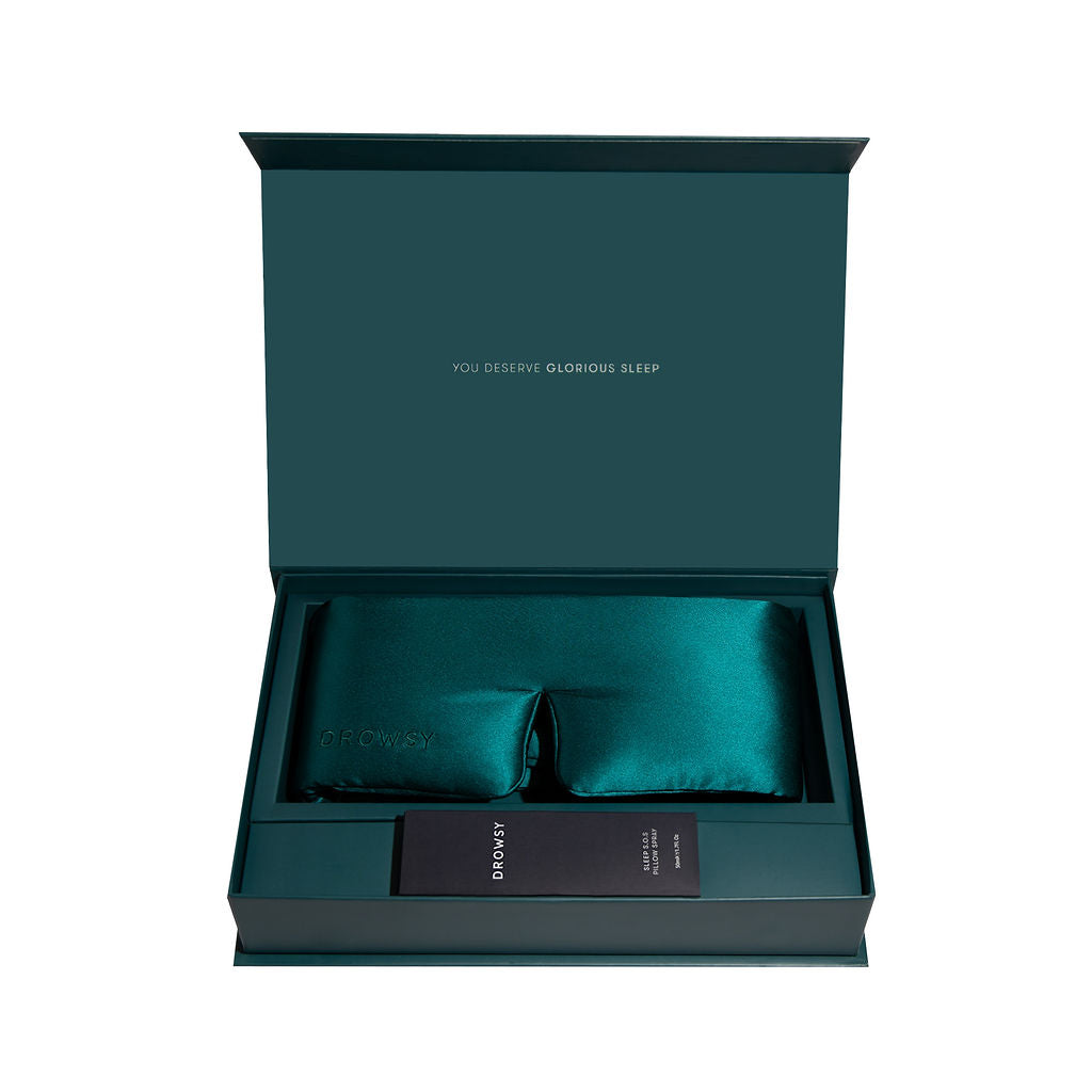 Silk Eye Mask Sleep Kit | Curated by The Sleep Experts | Dryft Sleep