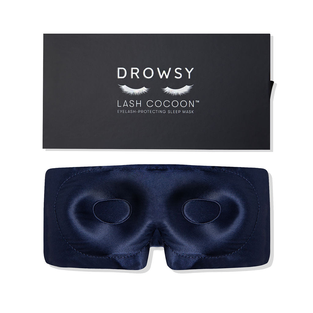 Drowsy Eyelash Protecting Mask in Midnight Blue