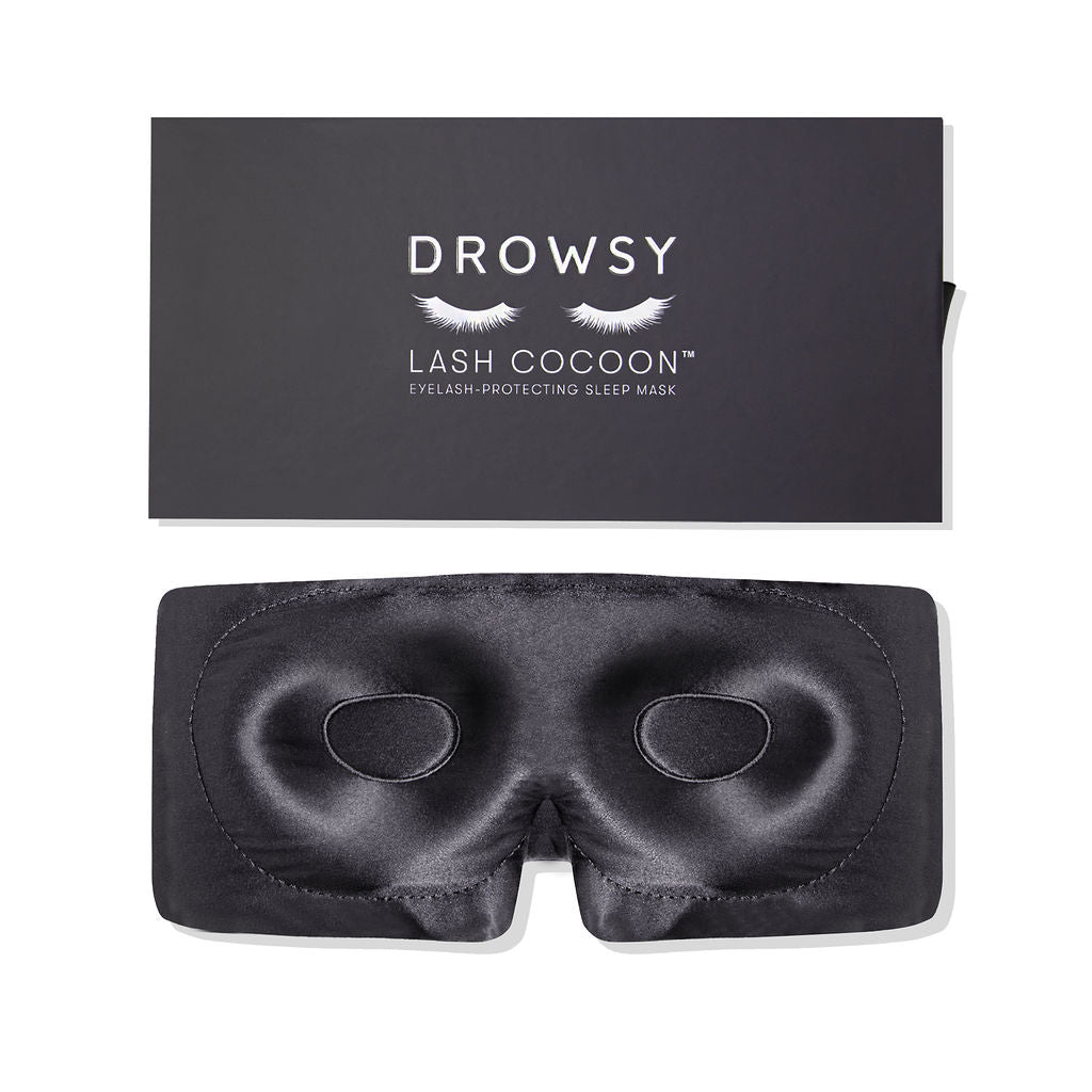 Drowsy Eyelash Protecting Mask in Black